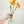 3 Real-Touch Stems Dark Yellow Daffodils Faux Flowers/Wedding/Home Decoration Gifts Decor Floral Silk Flowers, Artificial Spray D-016