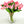 7 Stems Pink Real Touch Tulips Artificial Flower, Realistic High-Quality Artificial Kitchen/Wedding/Home Gifts Decor Floral Craft Floral