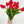 18" Red Real Touch Silicone Tulip | Realistic High Quality Artificial Flower | Wedding/Home Decoration | Decor | Floral Birthday Gift