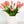 5 Stem Salmon Pink Real Touch Tulips Artificial Flower, Realistic Luxury Quality Artificial Kitchen/Wedding/Home Gifts Decor Floral Craft