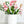 28" Real Touch Pink Ombre 3 Bloom Lily Stems Faux Flowers/Wedding/Home Decoration Gifts Decor Floral Silk Flowers Artificial Spray DIY L-004