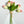 6 Stems Pink/Green Real Touch Tulips 10" Artificial Flower Realistic High-Quality Faux Kitchen/Wedding/Home Gifts Decor Floral Craft T-009