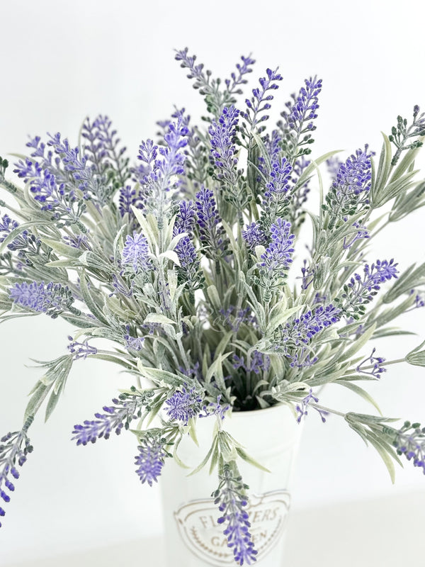 19&quot; Artificial Lavender Stem Faux Flowers Floral Centerpiece Wedding Home/Kitchen Hotel Party Decoration DIY/ Lavender/ Spring Flowers L-001