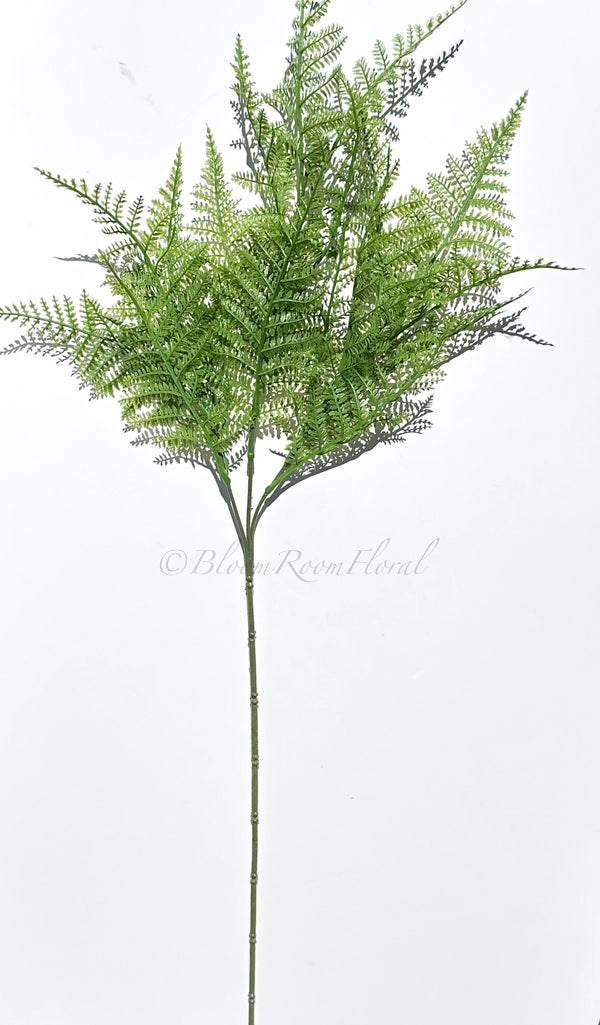 Light Green Fern Stem, Artificial Flower Realistic Quality Faux Floral Craft Kitchen Wedding Home Decoration Gifts Decor Floral G-008